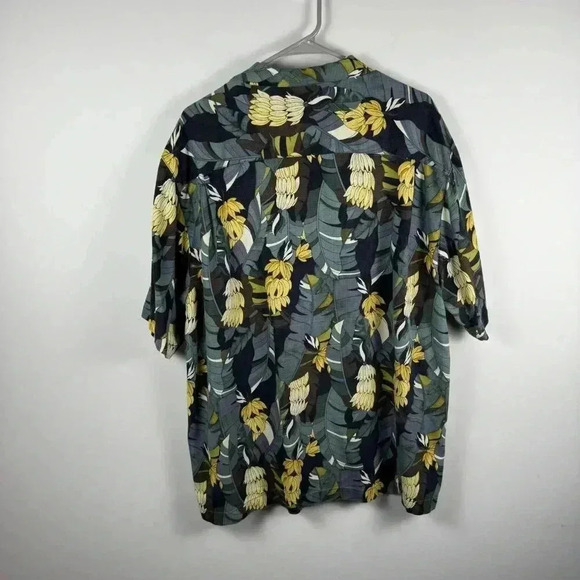 Tommy Bahama Banana Print Silk Vacation Shirt XL - Picture 4 of 6